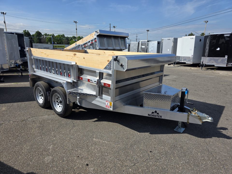 New 2026 Nordtek 75X10 7K - ALUMINUM Dump Trailer