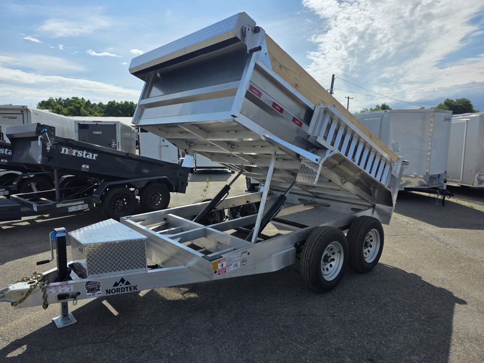 New 2026 Nordtek 75X10 7K - ALUMINUM Dump Trailer
