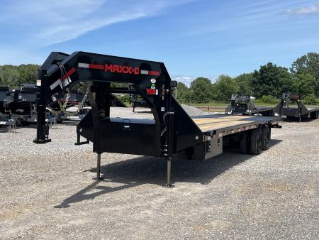 New 2027 MAXXD 102"X32' 30K Hydraulic Dovetail Gooseneck Trailer