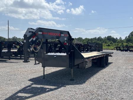 New 2027 MAXXD 102"X32' 30K Hydraulic Dovetail Gooseneck Trailer