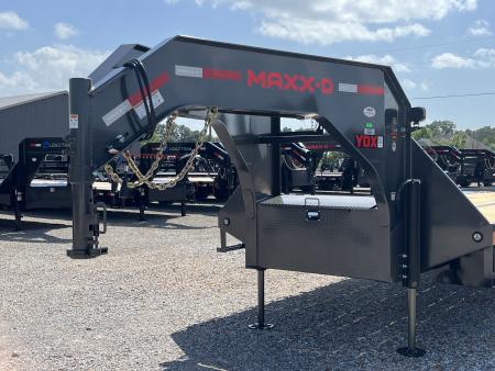 New 2027 MAXXD 102"X32' 30K Hydraulic Dovetail Gooseneck Trailer