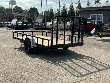New 2027 PJ Trailers 77" x 12' Single Axle Channel (U7) Utility Trailer