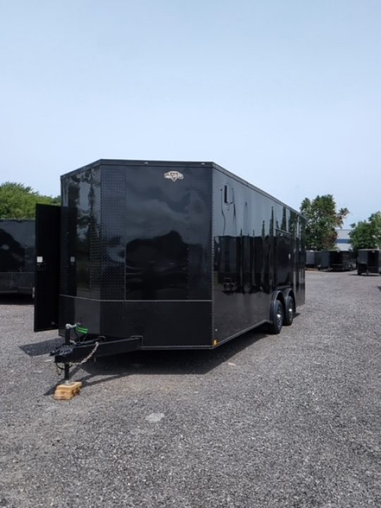 New 2026 Diamond Cargo 8.5' X 24' TA V-Nosed Enclosed Trailer/ 5 Year Warranty