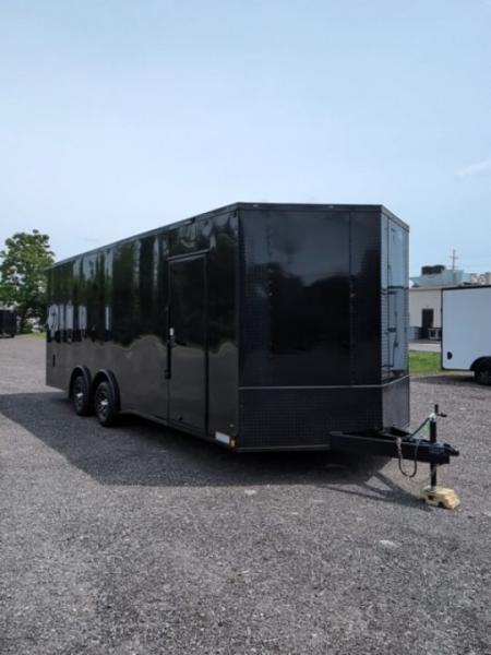 New 2026 Diamond Cargo 8.5' X 24' TA V-Nosed Enclosed Trailer/ 5 Year Warranty