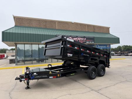 New #386588 2026 LOAD TRAIL DL 14 X 83 TANDEM AXLE LOW PRO 14K BUMPER PULL DUMP W/ 3' SIDES & 7 GAUGE FLOOR