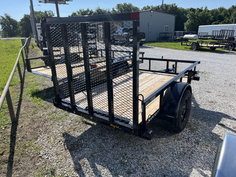 New 2026 Big Tex Trailers 60x8 30SA SINGLE UTILITY W/ 4' RAMP GATE