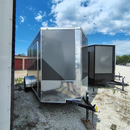 New 2026 Maximum Cargo Trailers 6X12 SA, 6'6" interior height, 3.5k axle, .080 polycore Cargo / Enclosed Trailer