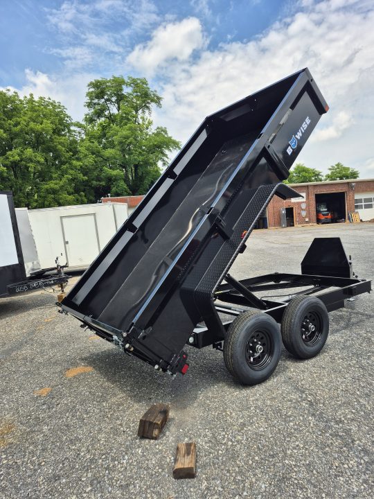 New 2027 BWISE DT10 72x12 10K Tandem Axle Dump Trailer