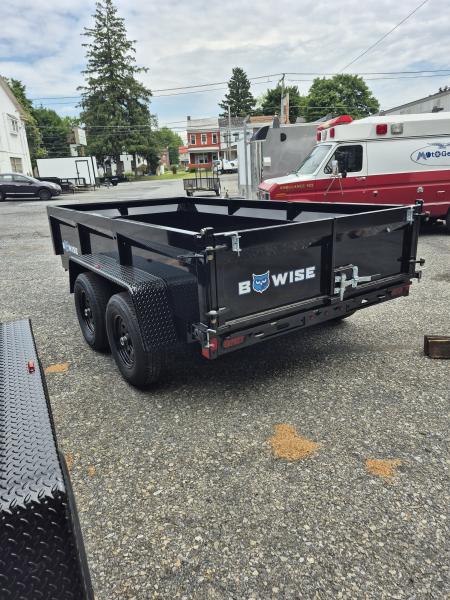 New 2027 BWISE DT10 72x12 10K Tandem Axle Dump Trailer