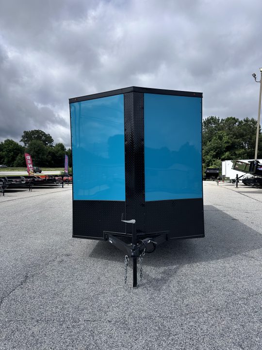 New 2026 7X16 TANDEM AXLE ENCLOSED TRAILER WITH BLACKOUT PACKAGE