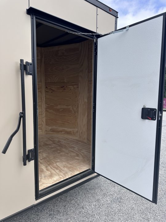 New 2026 7X16 TANDEM AXLE ENCLOSED TRAILER WITH BLACKOUT PACKAGE