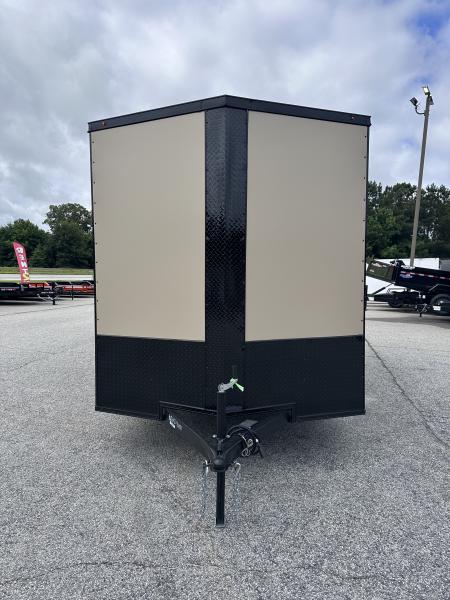 New 2026 7X16 TANDEM AXLE ENCLOSED TRAILER WITH BLACKOUT PACKAGE