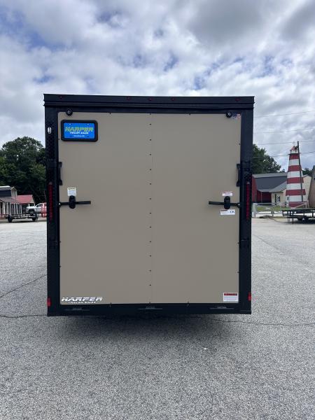 New 2026 7X16 TANDEM AXLE ENCLOSED TRAILER WITH BLACKOUT PACKAGE