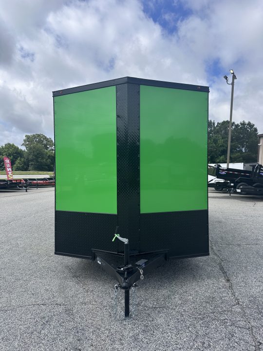 New 2026 7X16 TANDEM AXLE ENCLOSED TRAILER WITH BLACKOUT PACKAGE