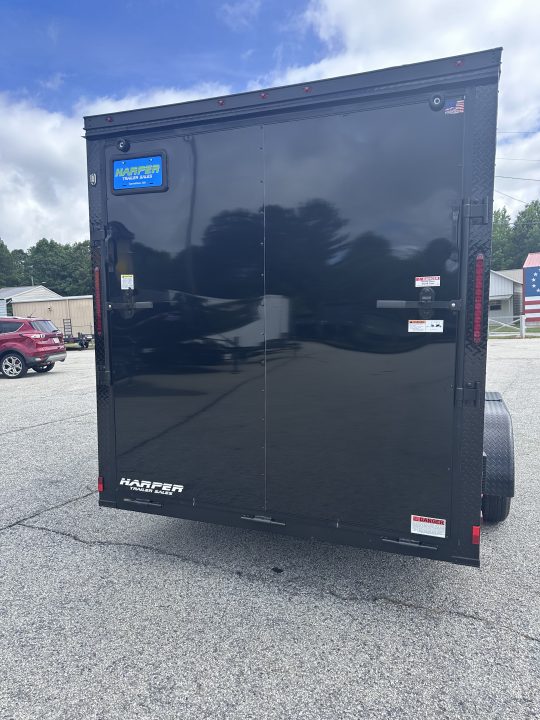New 2026 7X16 TANDEM AXLE ENCLOSED TRAILER WITH BLACKOUT PACKAGE