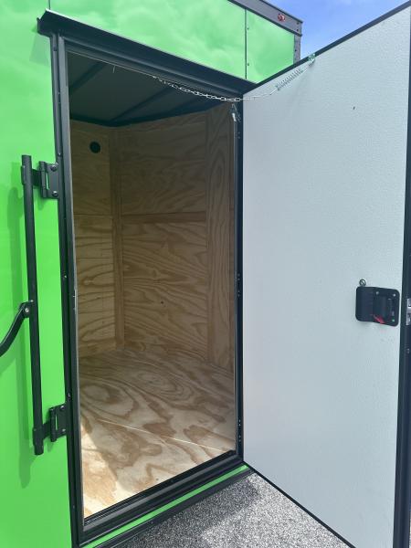 New 2026 7X16 TANDEM AXLE ENCLOSED TRAILER WITH BLACKOUT PACKAGE