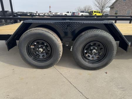 New 2026 Liberty LU7K82A - 7K Angle Utility 82" Wide Deck Utility Trailer
