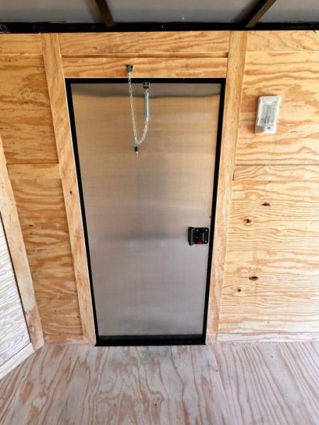 New 2026 Luxe 6X12 - Enclosed Trailer- 3500LB Tandem Axle - Black Poly - Blackout