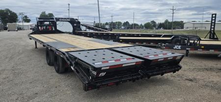 New 2026 PJ Trailers 102" x 32' Low-Pro Flatdeck with Duals (LD) Flatbed Trailer