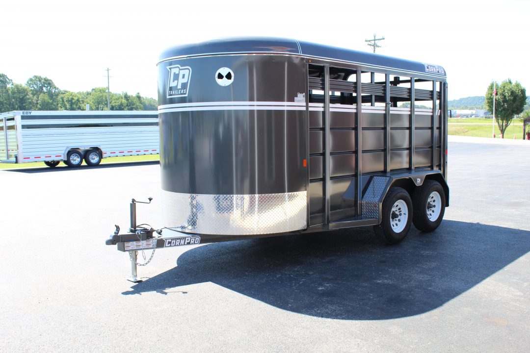 New 2026 CornPro BUMPER PULL Stock / Stock Combo Trailer