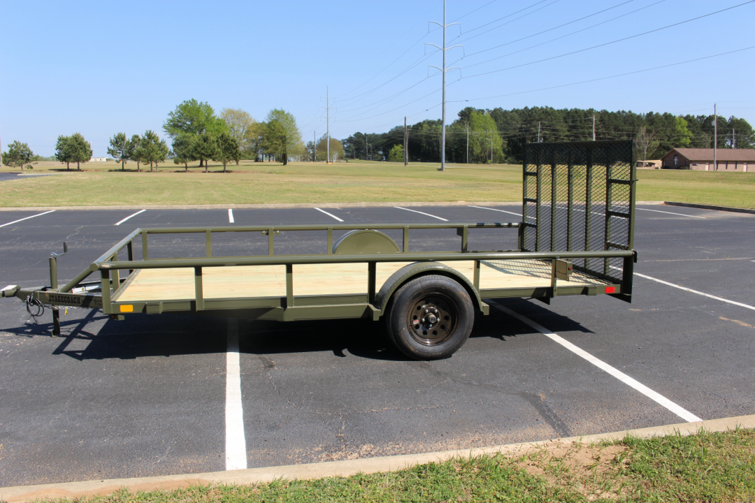 New 2026 Davidson Trailers 83X14 PIPE TOP W/4' GATE Utility Trailer