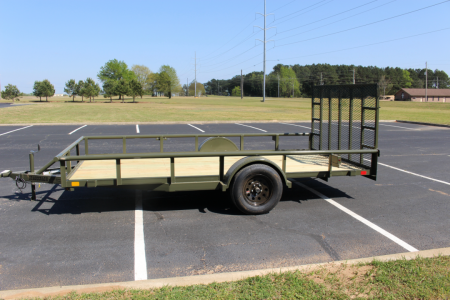 New 2026 Davidson Trailers 83X14 PIPE TOP W/4' GATE Utility Trailer