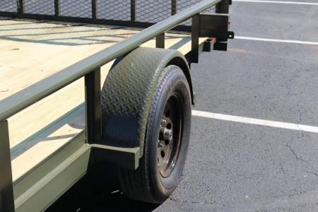 New 2026 Davidson Trailers 83X14 PIPE TOP W/4' GATE Utility Trailer