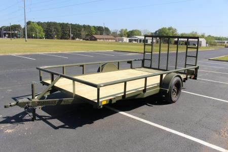 New 2026 Davidson Trailers 83X14 PIPE TOP W/4' GATE Utility Trailer