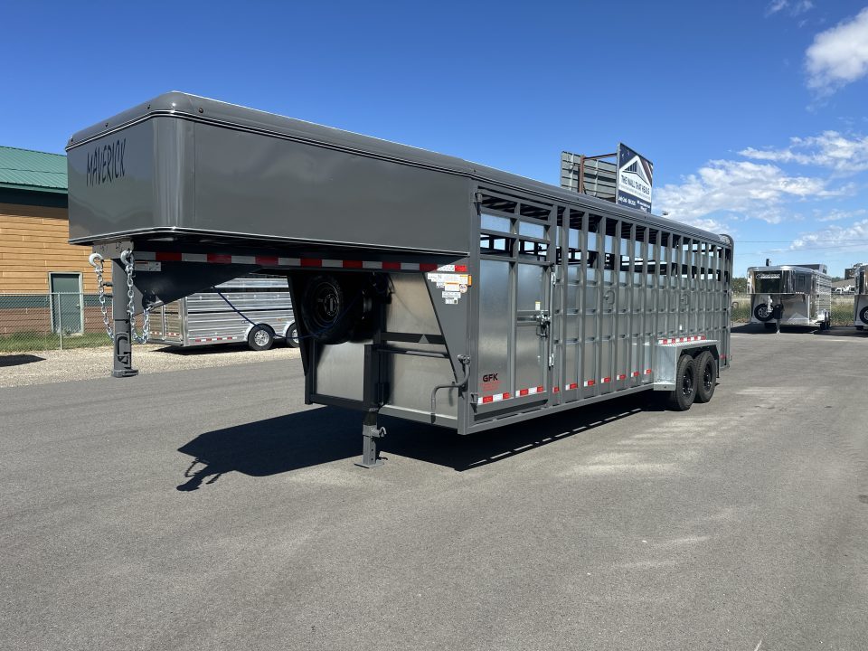 New 2027 Maverick HD 24' Stock Trailer