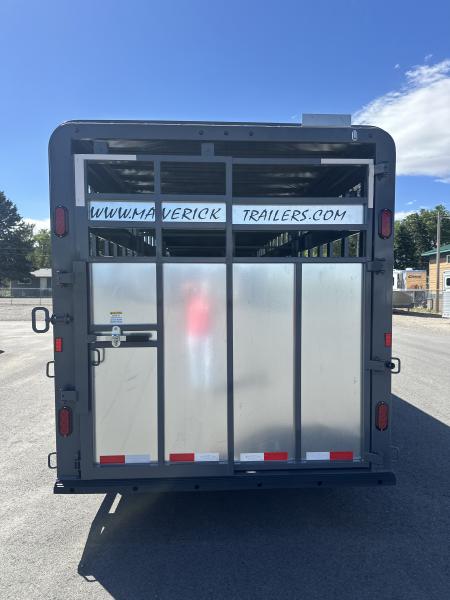 New 2027 Maverick HD 24' Stock Trailer