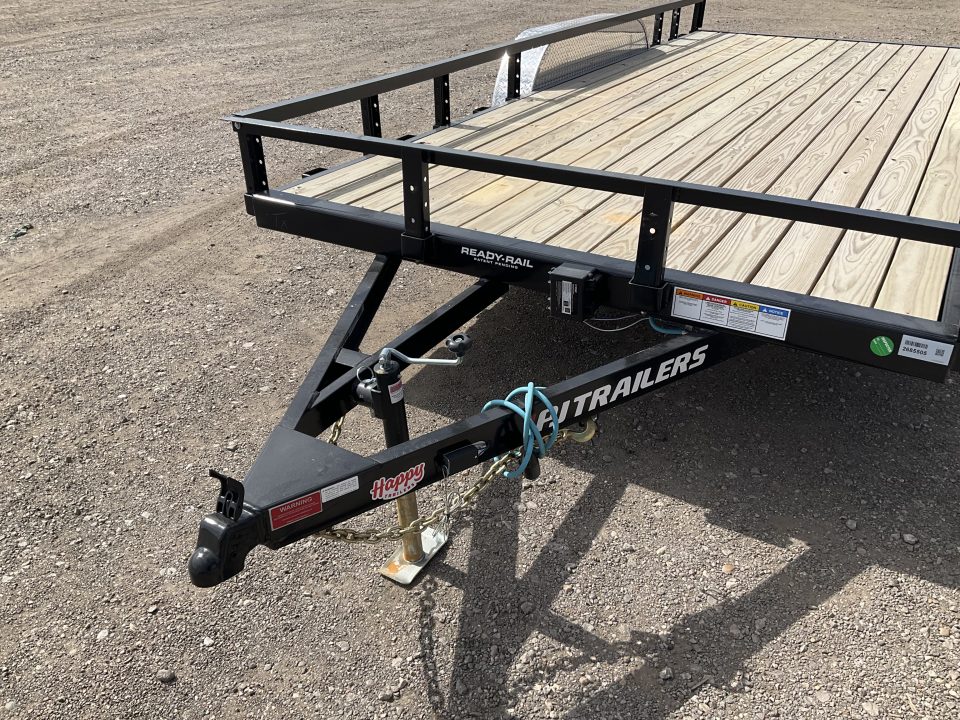 New 2026 PJ 83"x16' Tandem Axle Utility Trailer - UL