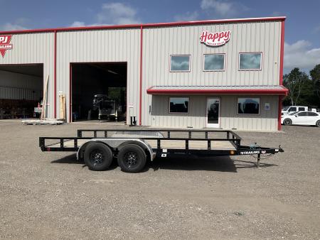 New 2026 PJ 83 x16' Tandem Axle Utility Trailer - UL
