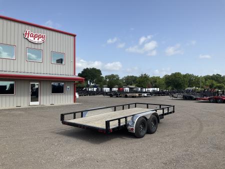 New 2026 PJ 83"x16' Tandem Axle Utility Trailer - UL