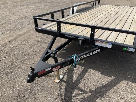 New 2026 PJ 83"x16' Tandem Axle Utility Trailer - UL