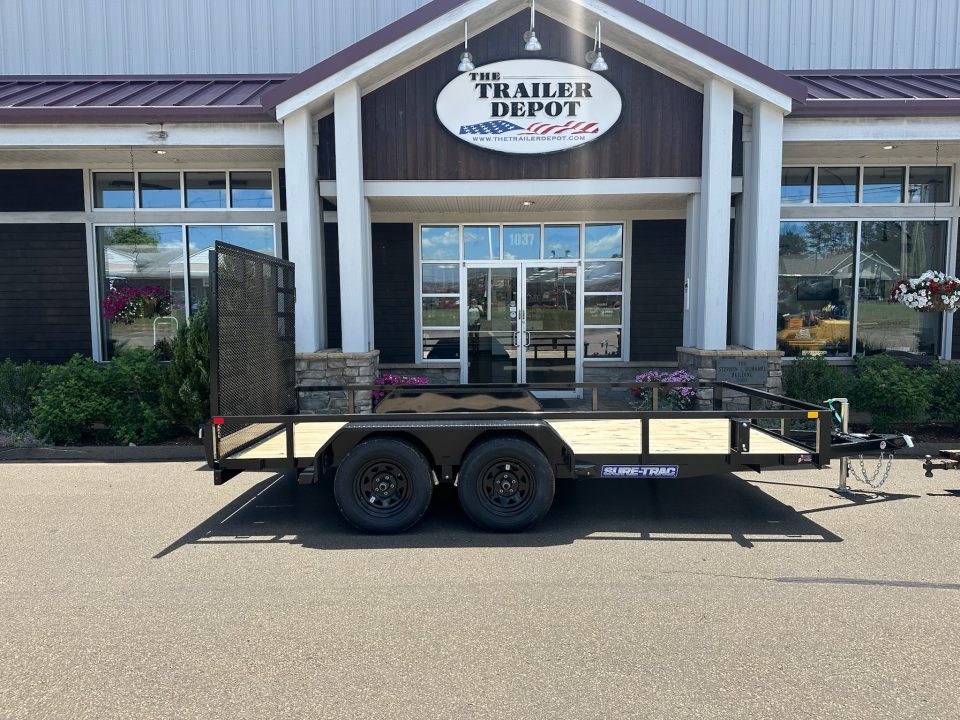 New Sure-Trac 7′ X 14′ OPEN LANDSCAPE TRAILER 7K