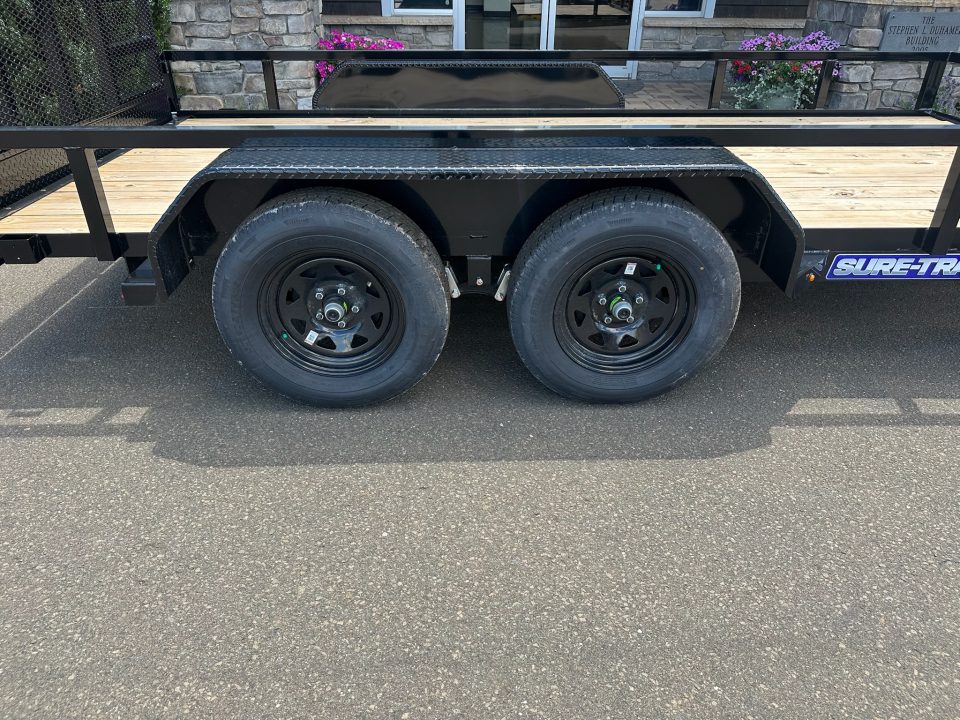 New Sure-Trac 7′ X 14′ OPEN LANDSCAPE TRAILER 7K