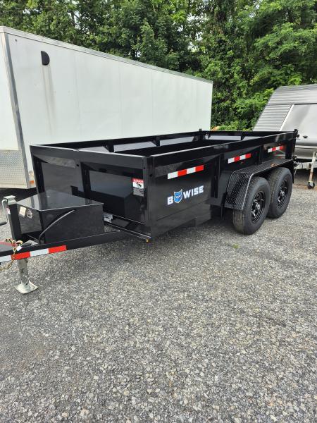New 2027 BWISE DT12 72x12 12K Tandem Axle Dump Trailer