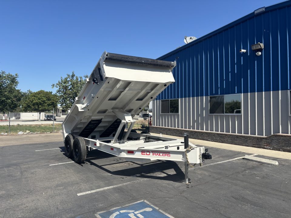 New 2026 ED 7'x14'x20 Inch Low Pro 14k Dump Trailer
