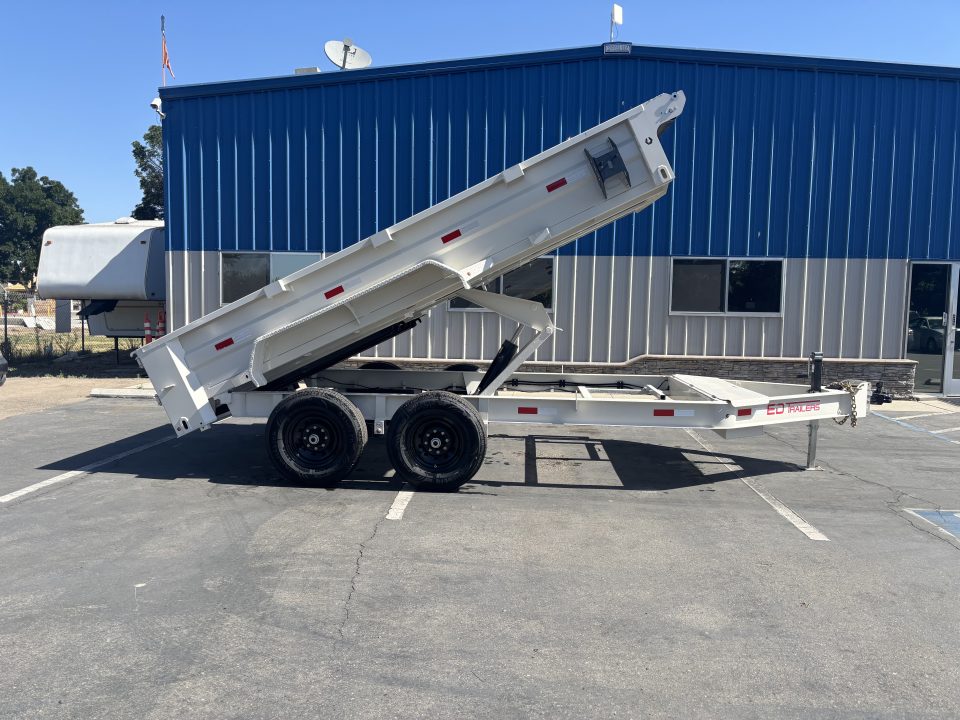 New 2026 ED 7'x14'x20 Inch Low Pro 14k Dump Trailer