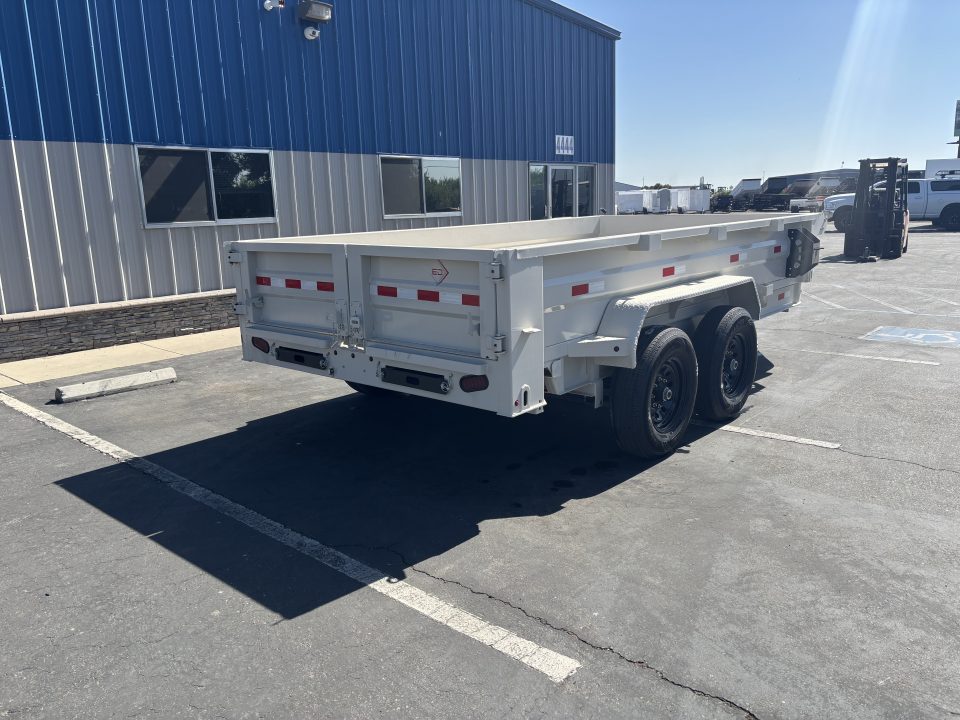 New 2026 ED 7'x14'x20 Inch Low Pro 14k Dump Trailer