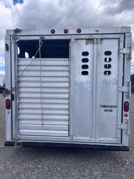 Used 1993 Wilson Trailer Company 24' Stock Trailer