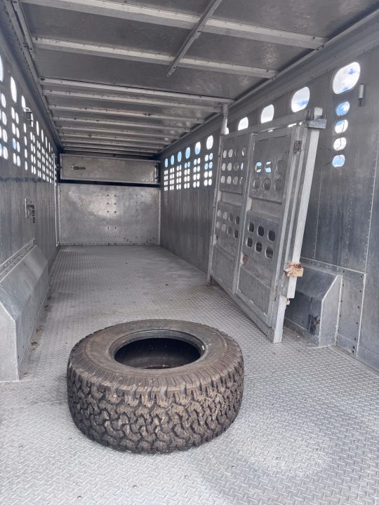 Used 1993 Wilson Trailer Company 24' Stock Trailer