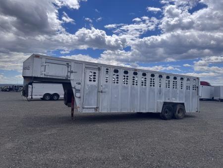 Used 1993 Wilson Trailer Company 24' Stock Trailer
