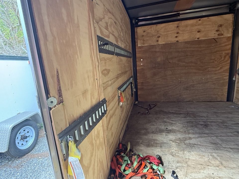 Consignment 2024 Rock Solid Cargo 7x14 Enclosed Trailer – 7K GVWR | White Cargo Trailer