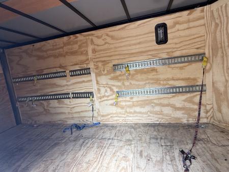 Consignment 2024 Rock Solid Cargo 7x14 Enclosed Trailer – 7K GVWR | White Cargo Trailer