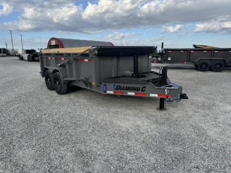 New 2026 Diamond C LPT 207 82 x14' 14,000# GVWR Dump Trailer