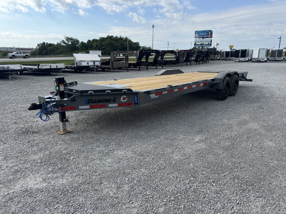 New 2026 Diamond C LPX 210 82"x24' 20,000# GVWR Equipment Trailer