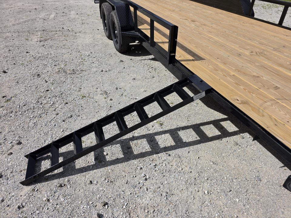 New 2026 Load Trail 83" x 20' Tandem Axle SIDE LOAD RAMP 7000 GVWR 83X20 Utility Trailer