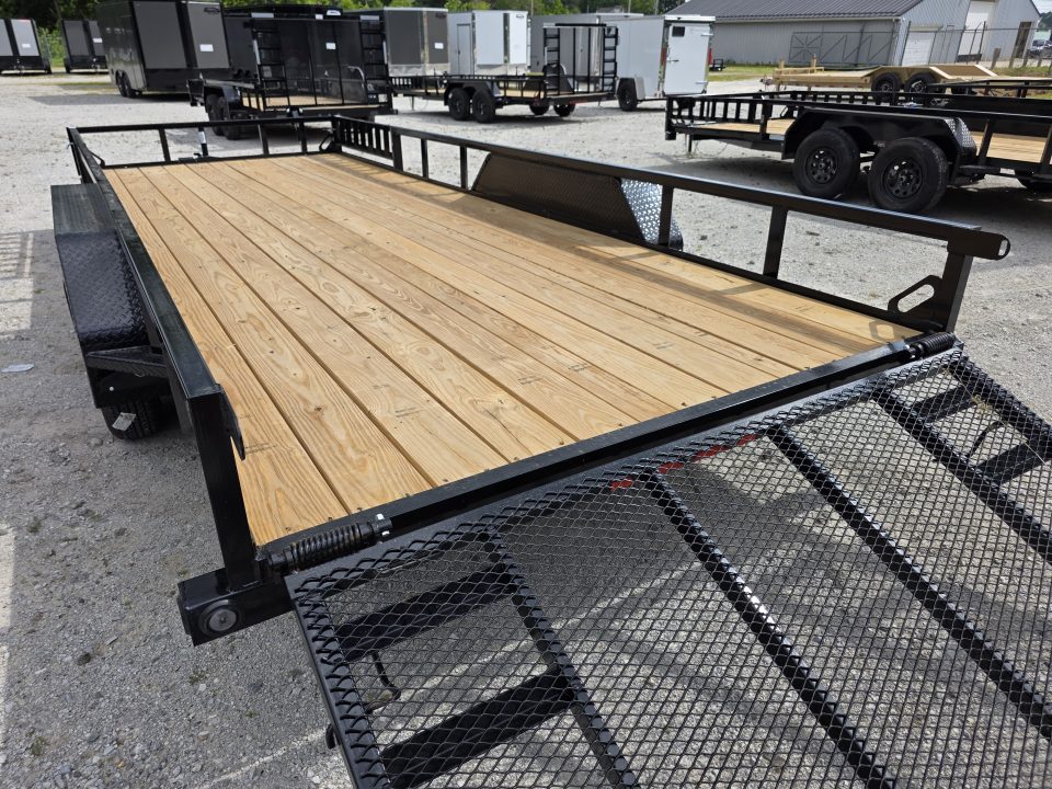 New 2026 Load Trail 83" x 20' Tandem Axle SIDE LOAD RAMP 7000 GVWR 83X20 Utility Trailer
