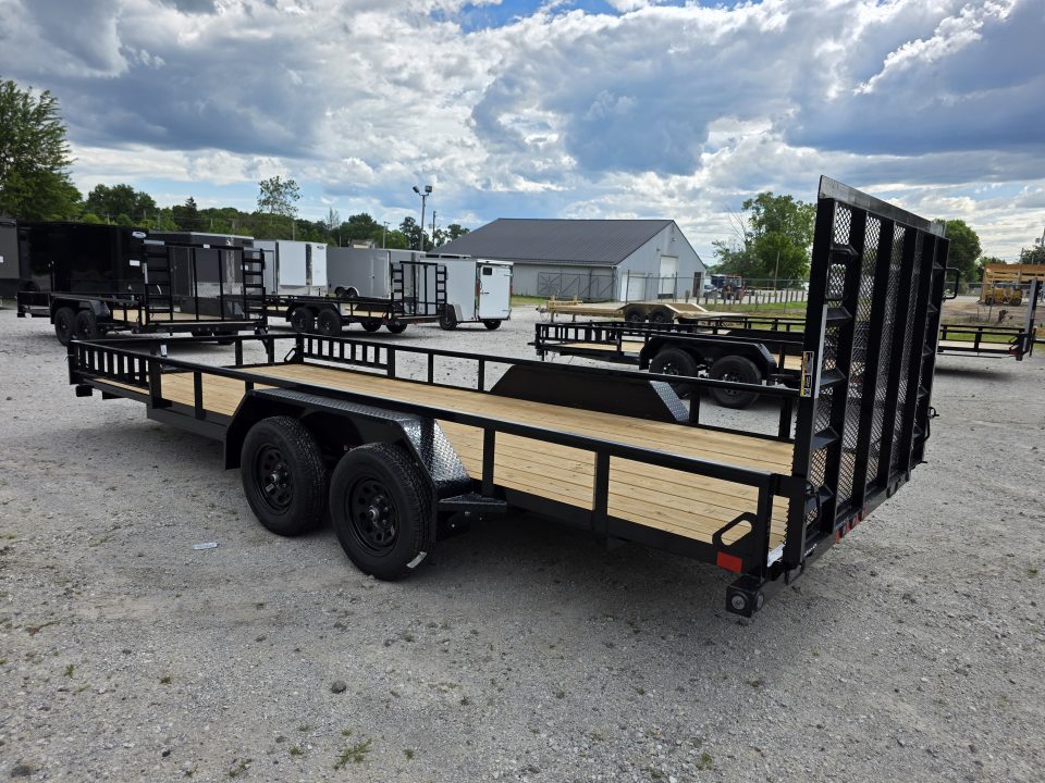 New 2026 Load Trail 83" x 20' Tandem Axle SIDE LOAD RAMP 7000 GVWR 83X20 Utility Trailer